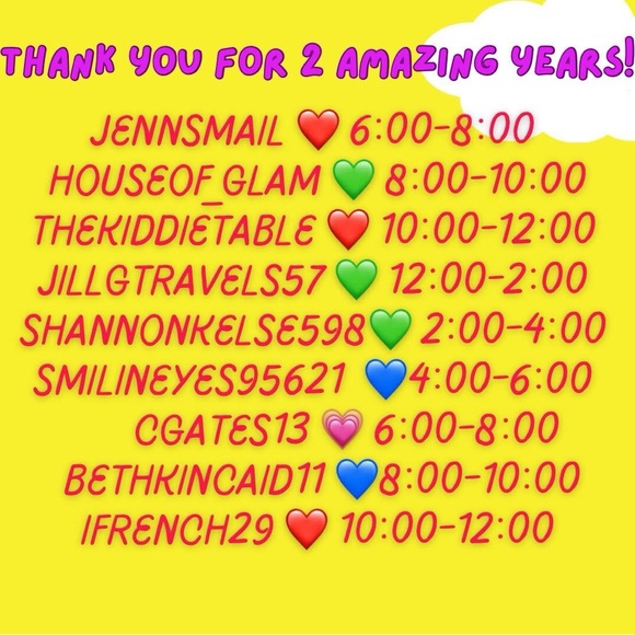 Other - EVERY THURSDAY Kids share show days